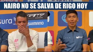 URAN NO SE GUARDA NADA ESTO DIJO a NAIRO Quintana TOUR COLOMBIA CONFERENCIA de PRENSA [upl. by Nurav]