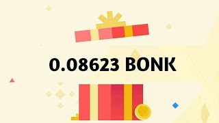 Claim BONK 🤑 Red packet code in binance today 🎁 New Update red packet code 🧧 [upl. by Einyaj]