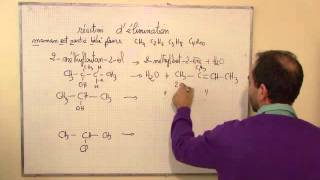 cours TS 2012  ch11 transformation en chimie organique macro II3 réaction délimination [upl. by Stacey]