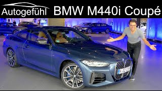 allnew BMW 4Series Coupé M440i vs 430i FULL REVIEW driving G22 2021  Autogefühl [upl. by Notsek]