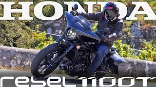 Honda Rebel 1100T 2023  Prueba a fondo [upl. by Afatsuom862]