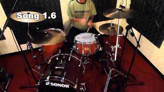 Basi per batteria  Real time drums  Song 13141619 [upl. by Idurt]