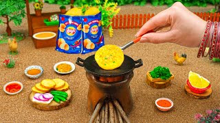 Lays Miniature Indian Fries Recipe  Homemade Fried Chicken Outdoor Cooking 🥚 Indian Cooking [upl. by Aliel]