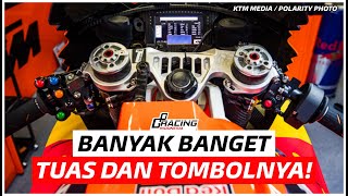 FUNGSI TOMBOL DAN TUAS PADA MOTOR MOTOGP 2021  PENGOPERASIAN HOLESHOT DEVICE GPRITech [upl. by Olli799]