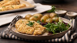 Hazelnut CrumbCoated Chicken Recipe [upl. by Ross]