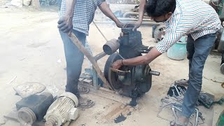 kirloskar 12 hp engine full load testing  kirloskar engine test  kirloskar 12 hp engine  techवाला [upl. by Ajed]