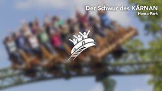 HansaPark Der Schwur des KÄRNAN  Theme Park Music [upl. by Vookles487]