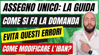 ASSEGNO UNICO 2024 la guida su come fare domanda [upl. by Wernda758]