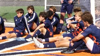 Naperville North boys soccer scores four unanswered to beat Benet in Best of the West [upl. by Jevon965]