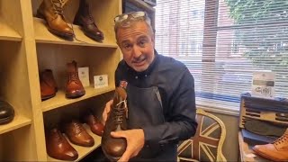 Comparing Leather Upper Quality On English Shoes amp Boots [upl. by Ainek]