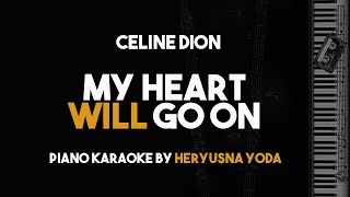 My Heart Will Go On Piano Karaoke Version  Celine Dion [upl. by Trainer]