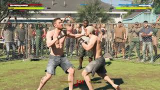 UFC 5 Cory Sandhagen VS Marlon Moraes Backyard Version [upl. by Rimhsak]