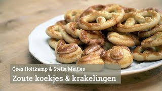 Zoute koekjes amp krakelingen van Cees Holtkamp [upl. by Amolap]