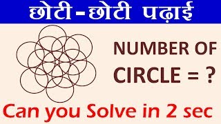 Counting of Figures  Circles best trick  Railway ALPGroup D  SSC CGL  CPO [upl. by Einial548]