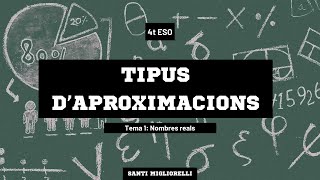 T1 Nombres reals  Tipus daproximacions [upl. by Nanaek]