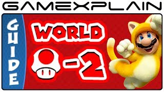 Super Mario 3D World  World Mushroom2 Spiky Mount Beanpole [upl. by Bopp]