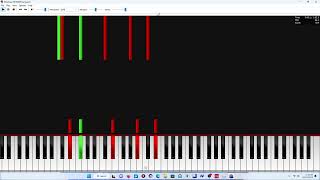 Windows XP ERROR Song but on piano black MIDI [upl. by Eedya]