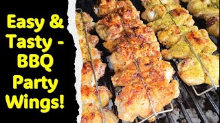 The secret to easy cooking awesome party wings [upl. by Ziguard]