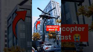 Helicopter Crash 🥴 technology helicaptercrash vfxshorts viralshorts [upl. by Harimas]