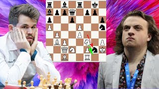 Hans Niemann vs Magnus Carlsen 349 [upl. by Assillim196]