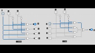 Implementation of 4x1 Multiplexer and 1×4 De Multiplexer using Logic Gates [upl. by Dikmen510]