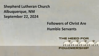 The Need for Followership  Followers of Christ Are Humble Servants [upl. by Aynom]