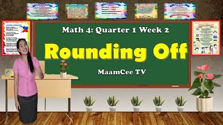 Math 4 Rounding Off Numbers to the Nearest Thousands and Ten Thousands TAGLISHMaamCee TV [upl. by Corrinne]