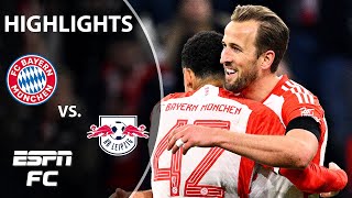 🙌 Kane came to PLAY 🙌 Bayern Munich vs RB Leipzig  Bundesliga Highlights  ESPN FC [upl. by Namyaw]