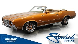 1972 Oldsmobile Cutlass Supreme Convertible 3641PHX for sale  Charlotte Atlanta Dallas Tam [upl. by Annairb]