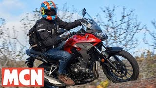 Honda CB500X bike review  MCN  Motorcyclenewscom [upl. by Selinda444]