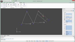 Drawing constraints  parametric drawing tools in CorelCAD [upl. by Evslin]