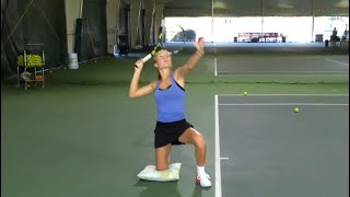 improve spin and get more kick on your serve [upl. by Nidak]