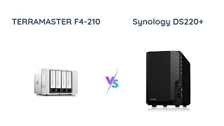 TERRAMASTER F4210 vs Synology DS220  NAS Comparison [upl. by Mignonne]