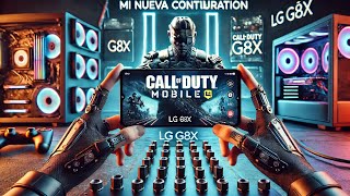 Mi nueva configuración para Call of Duty Móvil subió de nivel mi juego en el LG G8X [upl. by Sorcha]