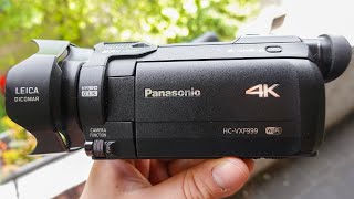 Panasonic HCVXF999 4k Camcorder test  zoom  video footage in 2024 [upl. by Wrand]