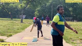 Match 4🏏 Group C Black Caps vs Madras 11’s  Viki Memorial Trophy 🏆 [upl. by Thera]