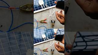 Solar Panel Connection 🤓 connection solarpanel experiment gadgets products solar [upl. by Yentruok]