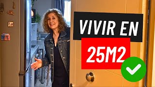 ✅ HOUSE TOUR MINI Departamento Pequeño 25m2 🏡 CHILE [upl. by Epner882]