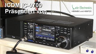 ICOM IC9700 LiveDemo inkl SATQSO – eine Präsentation von HB9NBGHB9FZC [upl. by Nnauol989]