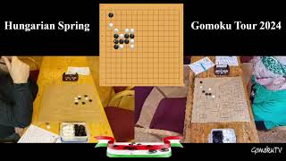 Hungarian Spring Gomoku Tournament 2024  Round 1 [upl. by Layor]