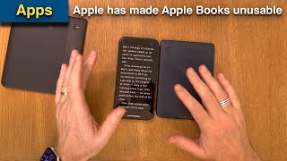 Using an iPhone as an eBook Reader What to use instead of Apple Books [upl. by Ruhtracm]