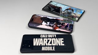 Galaxy S24 Ultra vs ROG 8 Pro vs iPhone 16 Pro Max Warzone Mobile FPS Gaming Test  SD8G3 vs A18 Pro [upl. by Ottilie]