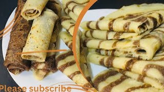 Nurya Crêpe za Chocolat Uzambwira🥳Guteka Chapati za Chocolat ziryoshye 👌Guteka Crêpe Ziryoshye 🥳 [upl. by Cord]