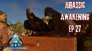 Finding a BIG man Ark Ascended Jurassic Awakening Mod Solo Gameplay Ep 27 [upl. by Yemrots]