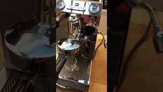 Vibiemme Espresso Machine Not Heating  test after heating element replacement 1817 [upl. by Whitney718]