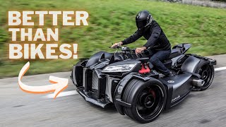 ThreeWheeled Motorcycles That Are Worth Buying In 2023 [upl. by Eilyah149]