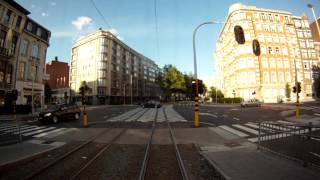 TRAM RIDE TRAMLINE 2 ANTWERP [upl. by Rollet]