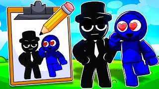 Black amp Jevin SPRUNKI BECOMES What THEY DRAW In ROBLOX Sinner Incredibox [upl. by Llennyl]