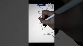 Drawing Luffys nose onepiece drawing animedrawing [upl. by Reamy]