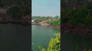 Beach resort goa view 😍 shortsfeed goatourism 4k youtubeshorts [upl. by Ecnahoy1]